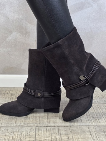 Botine/Ghete dama piele naturala MANOS.RO BT331