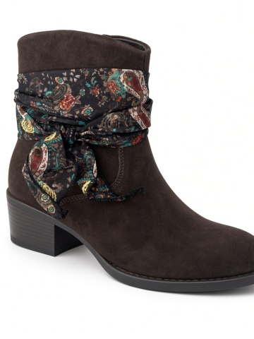 Botine/Ghete dama piele naturala MANOS.RO BT333 - Img 2