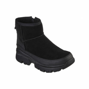 Ghete dama piele naturala Skechers 167279 BBK - Img 2