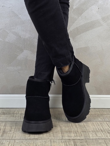 MANOS.RO Ghete dama piele naturala Water Repellent ANA VIOTTI GD2381 - Img 3