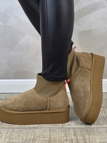 MANOS.RO Ghete dama piele naturala Water Repellent ANA VIOTTI GD2461 - Img 7