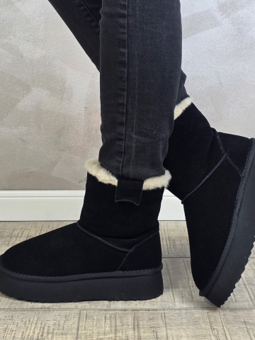 MANOS.RO Ghete dama piele naturala Water Repellent ANA VIOTTI GD2528 - Img 3