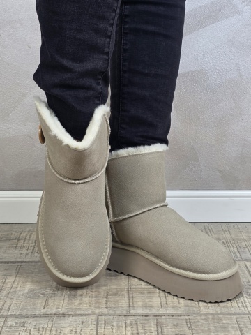 MANOS.RO Ghete dama piele naturala Water Repellent ANA VIOTTI GD2529 - Img 4