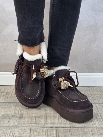 MANOS.RO Ghete/Pantofi dama piele naturala Water Repellent ANA VIOTTI GD2624 - Img 2