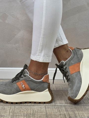 MANOS.RO Pantofi dama casual sport piele naturala FILIPPO PS578 - Img 2