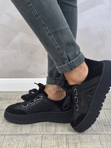 MANOS.RO Pantofi dama casual sport piele naturala FILIPPO PS865 - Img 2