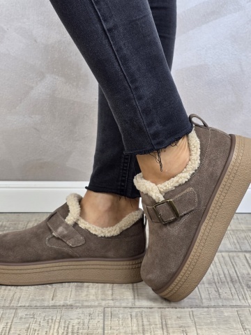 MANOS.RO Pantofi dama casual sport piele naturala FILIPPO PS885 - Img 5