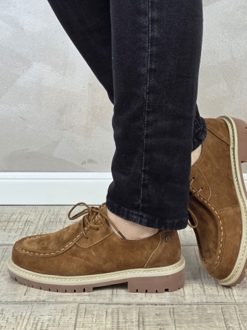 MANOS.RO Pantofi dama casual sport piele naturala negri Filippo PC2336