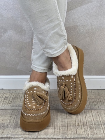 MANOS.RO Pantofi dama piele naturala Water Repellent ANA VIOTTI PC2301 - Img 2