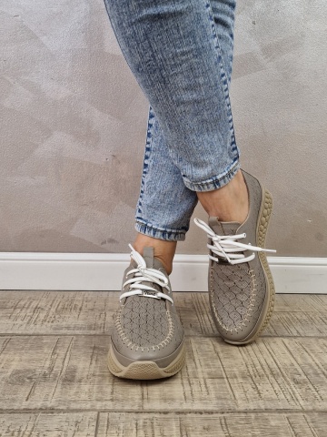 Pantofi casual/sport dama MANOS.RO piele naturala PC2226 - Img 2