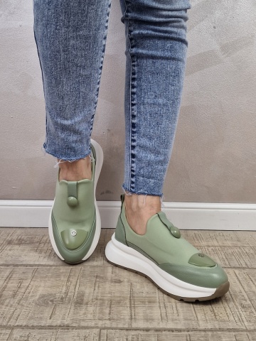 Pantofi casual/sport dama MANOS.RO piele naturala PS508 - Img 3