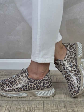 Pantofi casual/sport dama MANOS.RO piele naturala PS701 - Img 2