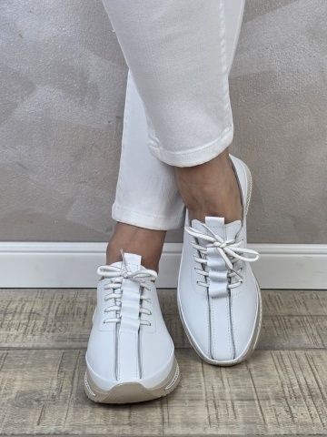 Pantofi casual/sport dama MANOS.RO piele naturala PS730 - Img 2