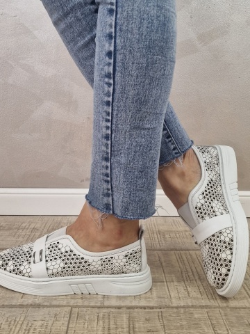Pantofi casual/sport dama MANOS.RO piele naturala PV2153 - Img 2