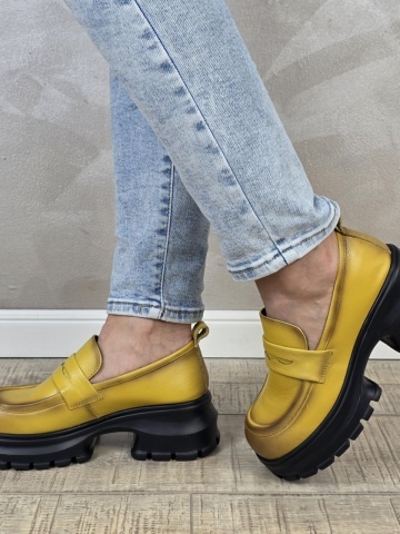 Pantofi dama casual FORMAZIONE piele naturala PC2346 - Img 3