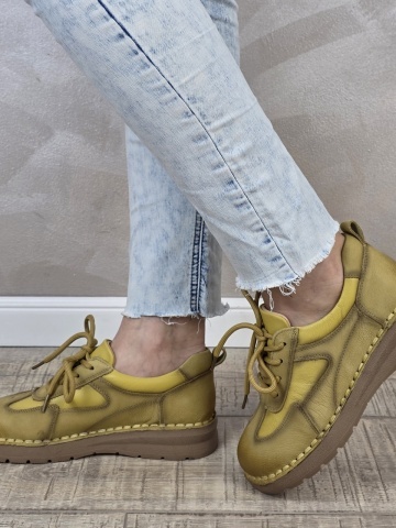 Pantofi dama casual Franco piele naturala PC2374