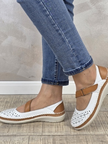 Pantofi dama MANOS.RO piele naturala PP413