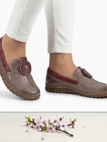 Pantofi dama piele naturala PC1485