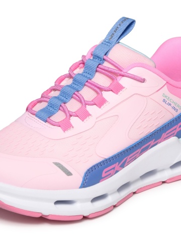 Pantofi dama sport Skechers®, GLIDE-STEP, din material textil 303654L PKBL - Img 2