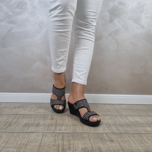Sandale dama Skechers 119001 BKSL - Img 2