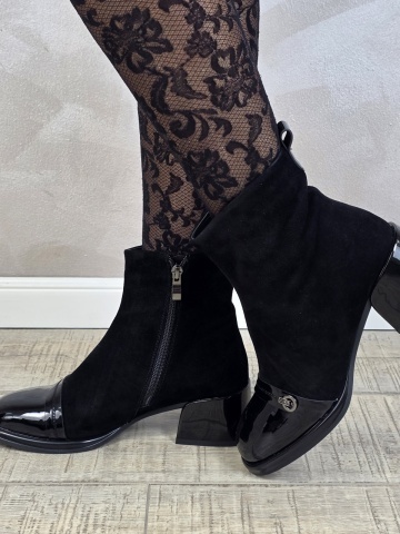 Botine/Ghete dama piele naturala MANOS.RO BT347