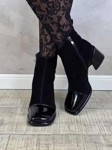 Botine/Ghete dama piele naturala MANOS.RO BT352