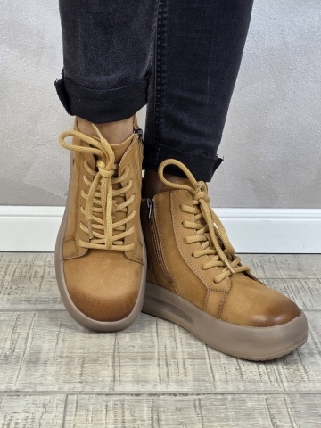 GHETE dama casual Feel piele naturala GD2587 - Img 2