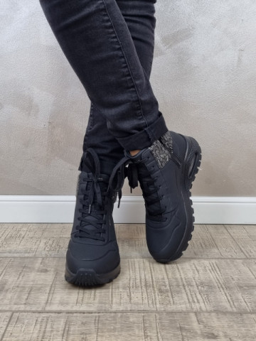 Ghete dama Skechers 167988 BLK - Img 2