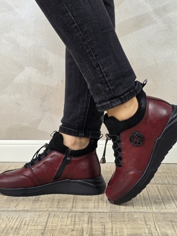 MANOS.RO Ghete dama casual sport piele naturala Filippo GS015