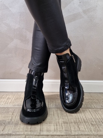 MANOS.RO Ghete dama piele naturala FILIPPO GD2126
