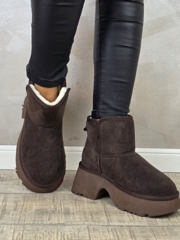 MANOS.RO Ghete dama piele naturala Water Repellent ANA VIOTTI GD2341 - Img 3