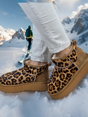 MANOS.RO Ghete dama piele naturala Water Repellent ANA VIOTTI GD2428 - Img 6