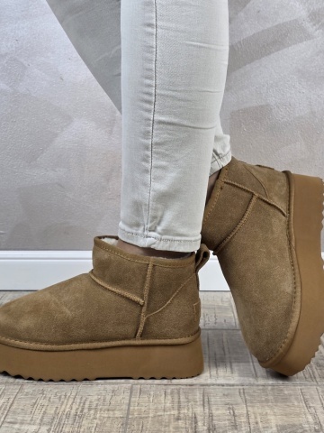MANOS.RO Ghete dama piele naturala Water Repellent ANA VIOTTI GD2437
