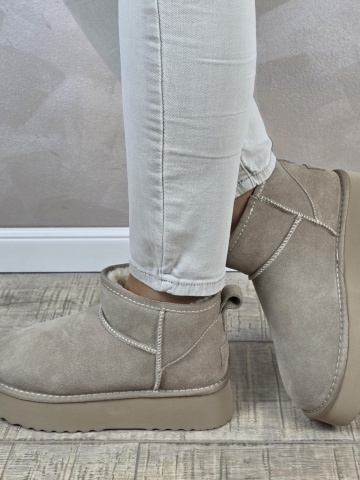MANOS.RO Ghete dama piele naturala Water Repellent ANA VIOTTI GD2438 - Img 4