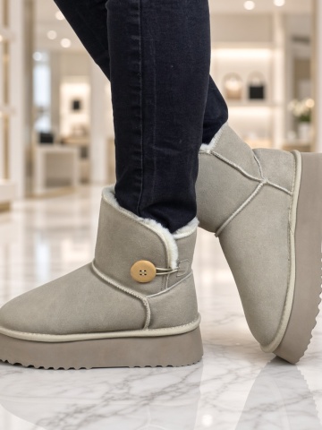 MANOS.RO Ghete dama piele naturala Water Repellent ANA VIOTTI GD2529