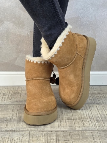 MANOS.RO Ghete/Pantofi dama piele naturala Water Repellent ANA VIOTTI GD2623 - Img 3