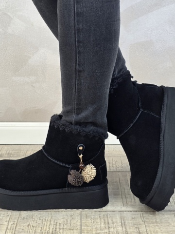 MANOS.RO Ghete/Pantofi dama piele naturala Water Repellent ANA VIOTTI GD2626