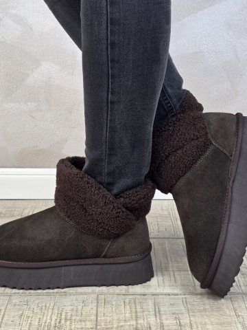 MANOS.RO Ghete/Pantofi dama piele naturala Water Repellent ANA VIOTTI GD2629 - Img 2