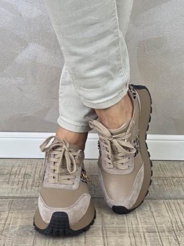 MANOS.RO Pantofi dama casual sport piele naturala Filippo PC2353 - Img 2