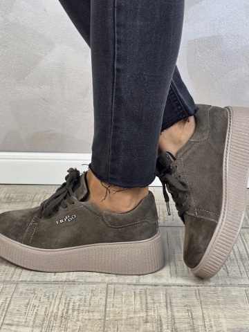 MANOS.RO Pantofi dama casual sport piele naturala FILIPPO PC2465 - Img 2