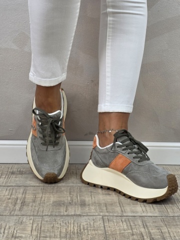 MANOS.RO Pantofi dama casual sport piele naturala FILIPPO PS578 - Img 3