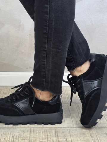 MANOS.RO Pantofi dama casual sport piele naturala FILIPPO PS848 - Img 2