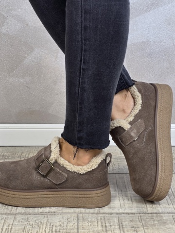 MANOS.RO Pantofi dama casual sport piele naturala FILIPPO PS885 - Img 2