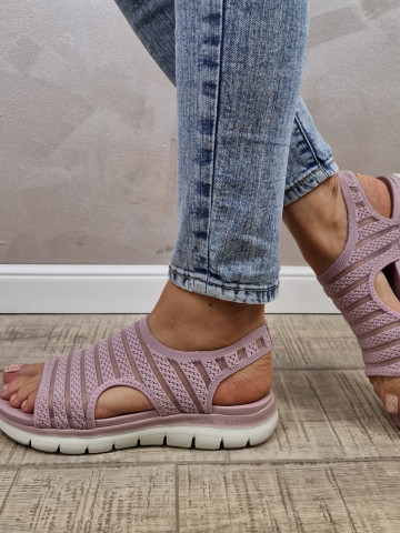MANOS.RO Sandale dama Skechers Skechers Cali® Flex Appeal 2.5 119271 PNK - Img 5