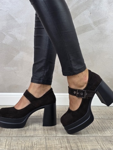 Pantofi casual/office dama MANOS.RO piele naturala PP396