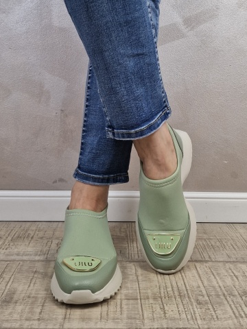 Pantofi casual/sport dama MANOS.RO piele natural/STRETCH PS513 - Img 2