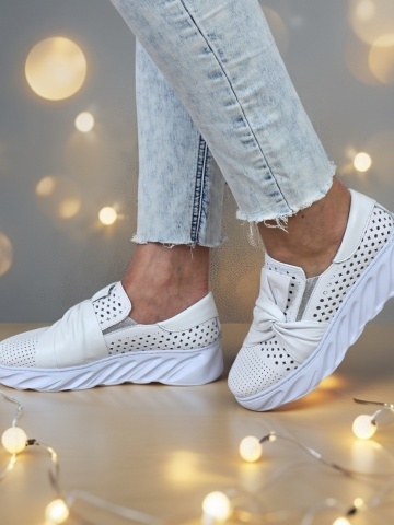 Pantofi casual/sport dama MANOS.RO piele naturala PS717