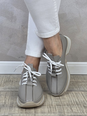 Pantofi casual/sport dama MANOS.RO piele naturala PS731 - Img 2