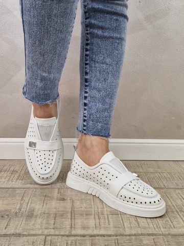 Pantofi casual/sport dama MANOS.RO piele naturala PV2141 - Img 2