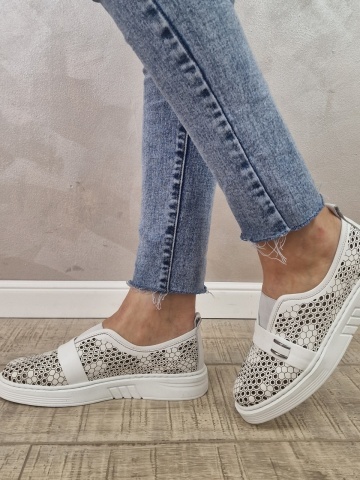 Pantofi casual/sport dama MANOS.RO piele naturala PV2153